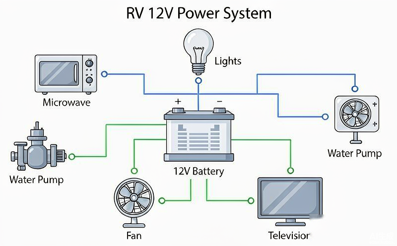 rv-12v-power-system rv-12v-power-system